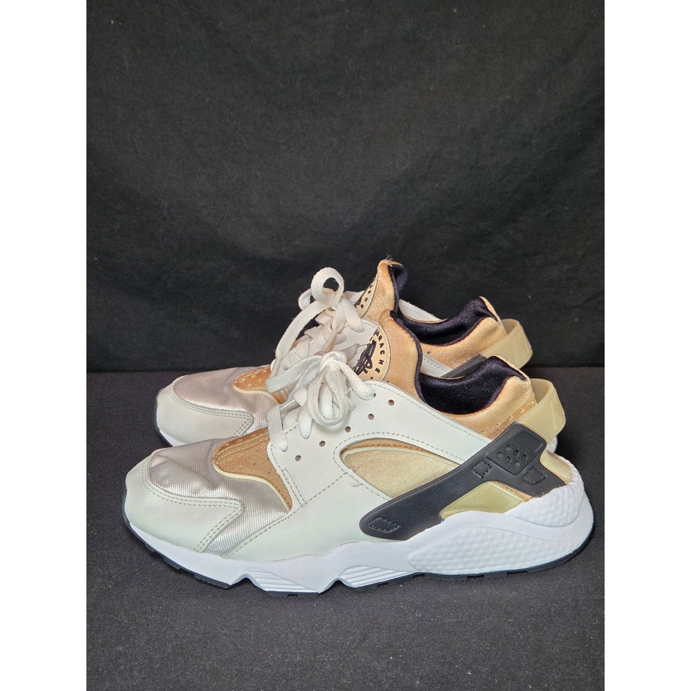 Nike Air Huarache International White Gold Black Men's Shoes Size 7.5 - Picture 5 of 10